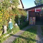 Der Eingang zur Galerie Franka Löwe